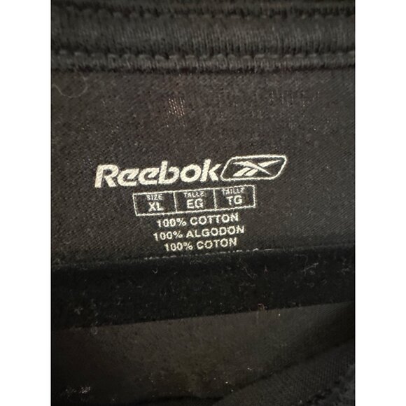 Vintage Reebok Raiders Pride  NFL Graphic T-Shirt XL Black Cotton - Picture 2 of 4